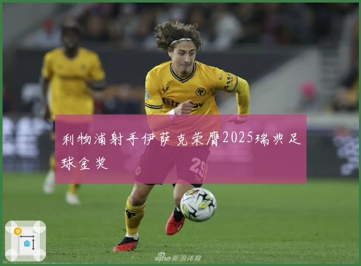 利物浦射手伊萨克荣膺2025瑞典足球金奖